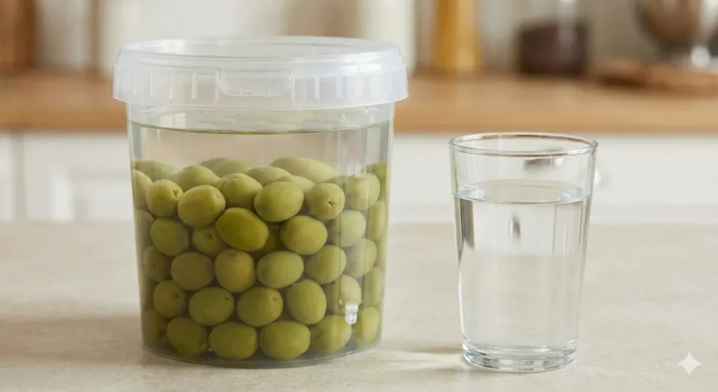 La désamérisation Le trempage des olives