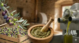 Trituration olive : 5 étapes du broyage à l'huile pure Trituration de l'olive