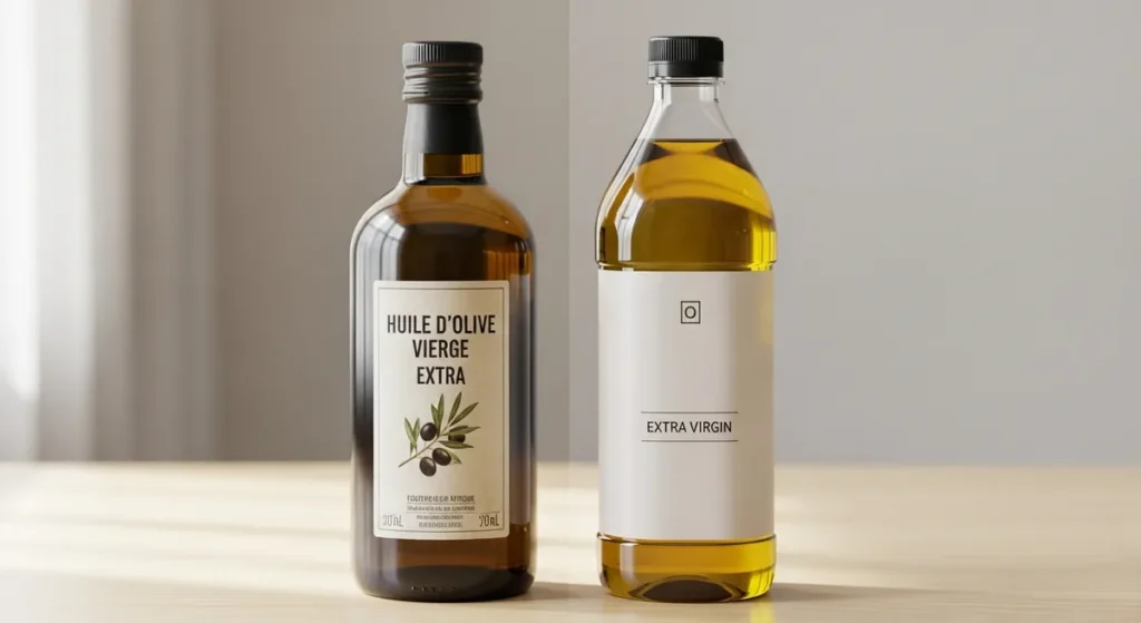 Les défauts de l'huile d'olive : les reconnaître pour mieux les éviter 3 Bouteilles huile d'olve vierge extra