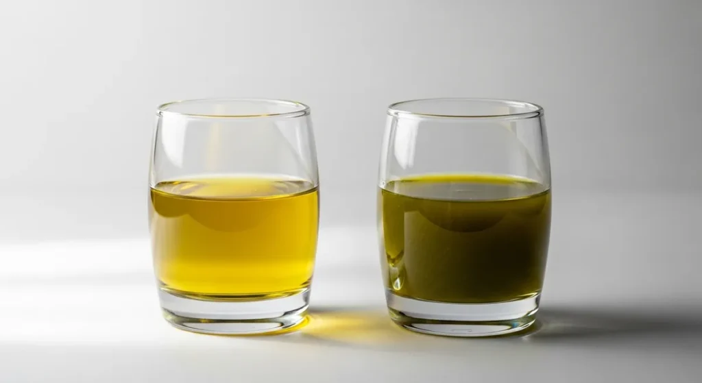 Comparaison huiles d'olive