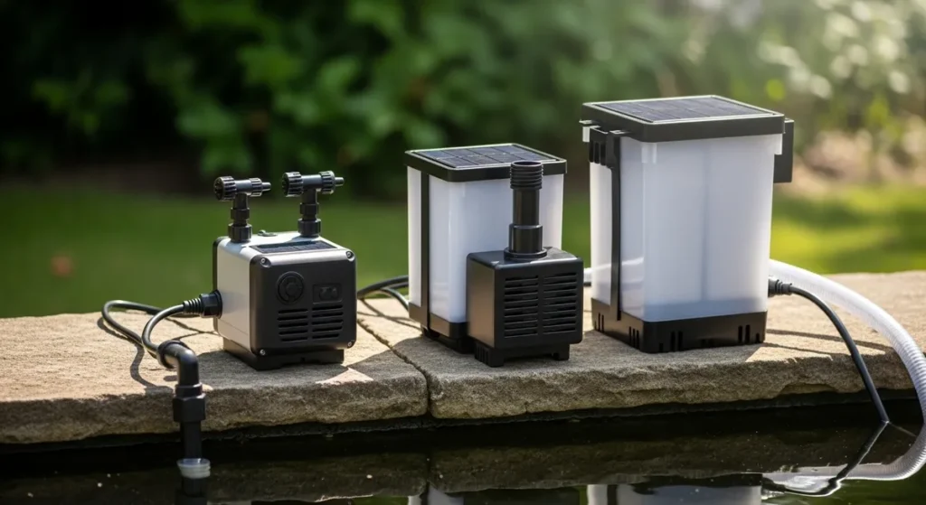 Pompe bassin solaire : comment choisir et installer la bonne 3 Différentes pompes solaires de bassin