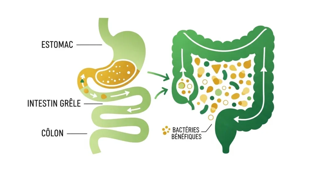 Marc d'olive : un prébiotique naturel issu de l'olivier 2 Fibres alimentaires et microbiote intestinal