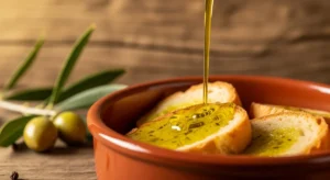 Huile d'olive trouble, verte, piquante : ce que révèle vraiment une huile nouvelle Filet d'huile d'olive verte nouvelle