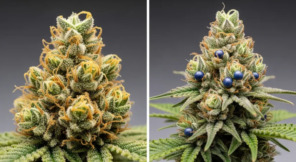 La floraison du palmier : ce que révèle une fleur sur votre arbre 3 Inflorescence male et femelle
