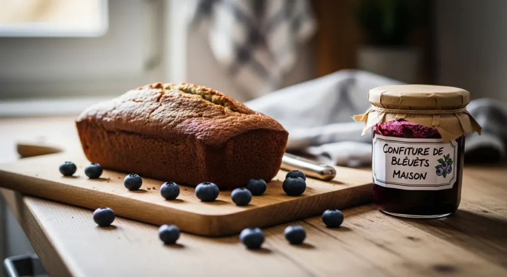 Fruit en b : la liste complète des fruits qui commencent par B 4 Banana bread aux bleuets et confiture