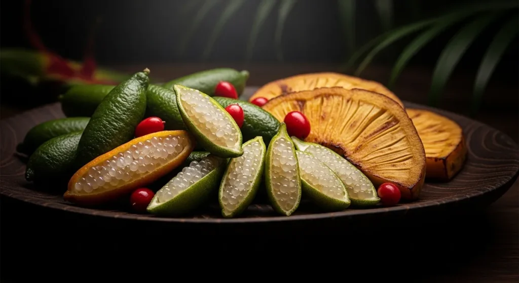 Finger limes, fruit à pain et fruit miracle