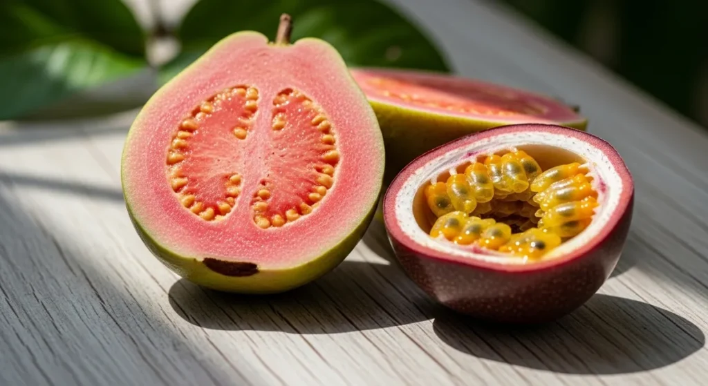 Fruit en g : la liste complète des fruits qui commencent par G 3 Goyave et grenadille