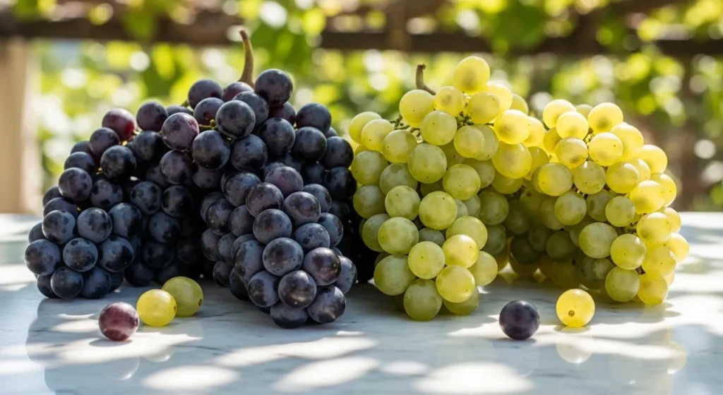 Fruit en r : la liste complète des fruits qui commencent par R 1 Grappes de raisin