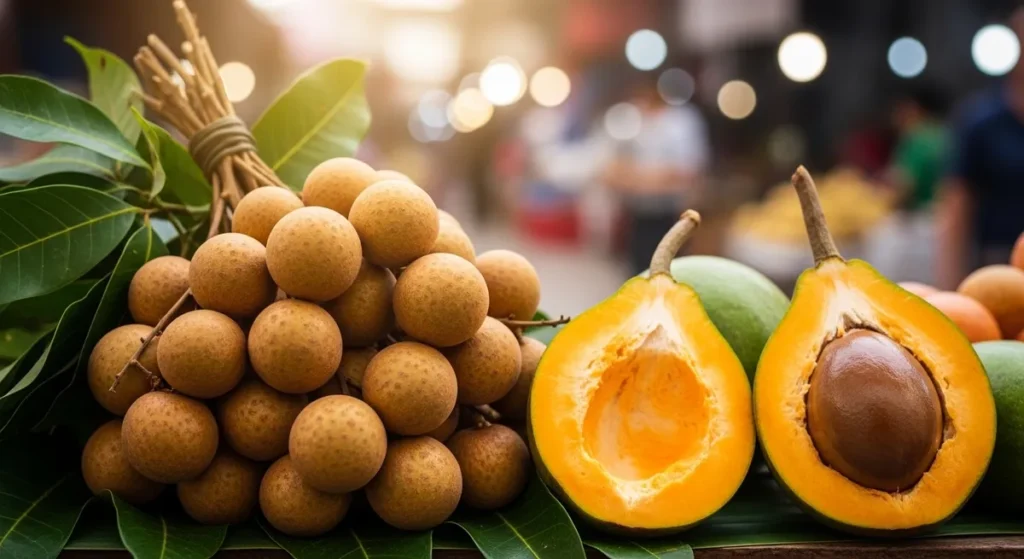 Fruit en l : la liste complète des fruits qui commencent par L 2 Longanes et lucuma