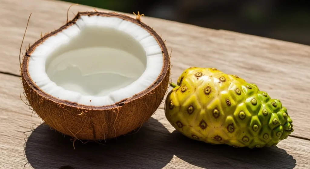 Fruit en n : la liste complète des fruits qui commencent par N 3 Noix de coco et noni