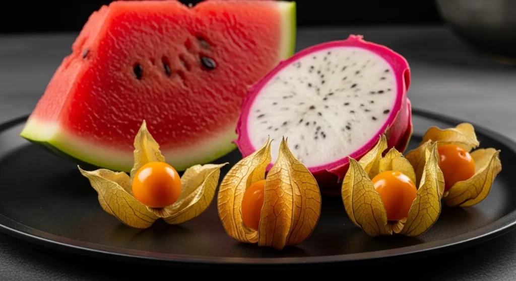 Fruit en p : la liste complète des fruits qui commencent par P 3 Pastèque, physalis et pitaya