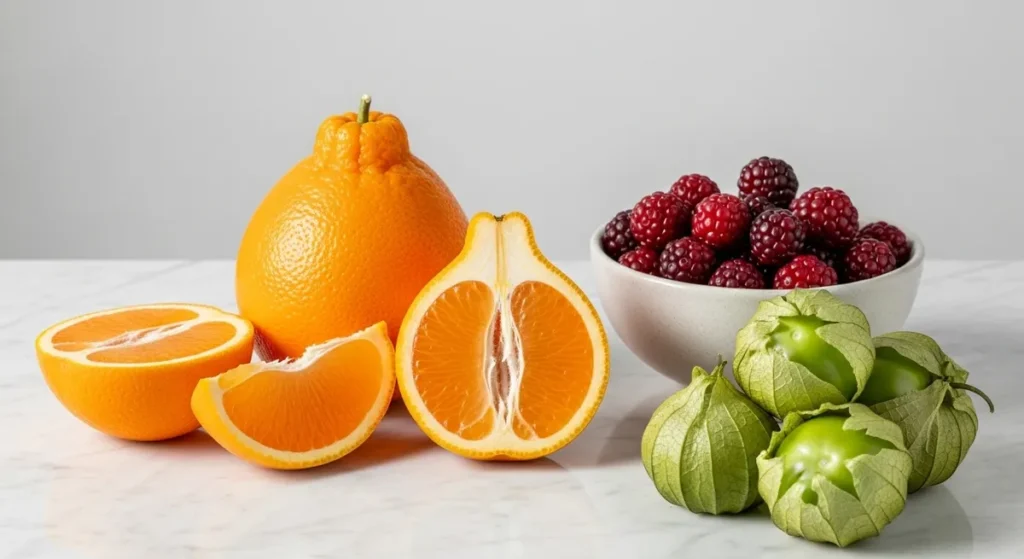 Fruit en t : la liste complète des fruits qui commencent par T 3 Tangelos, tayberries et tomatilles