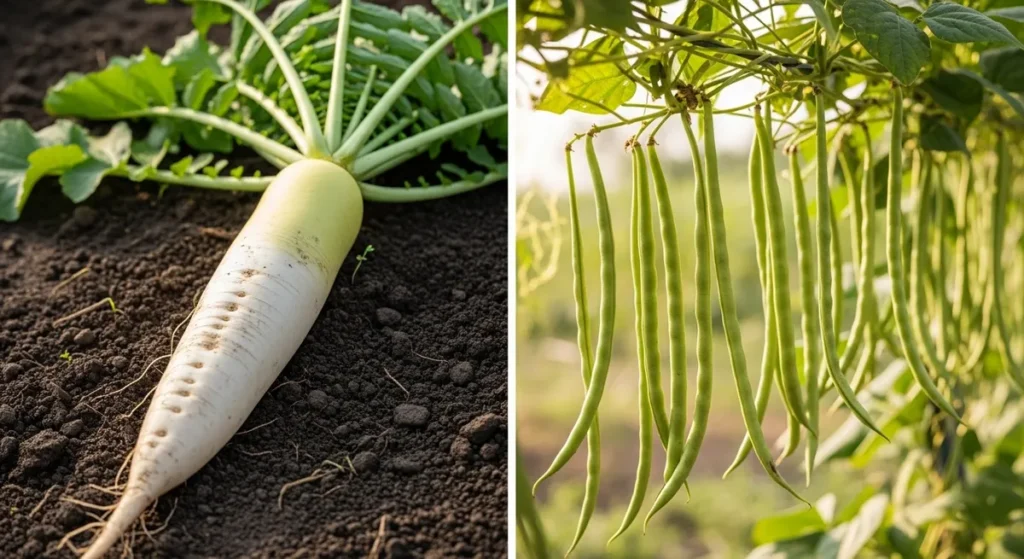 Légume en D : la liste des légumes qui commencent par D 1 Daikon et dolique