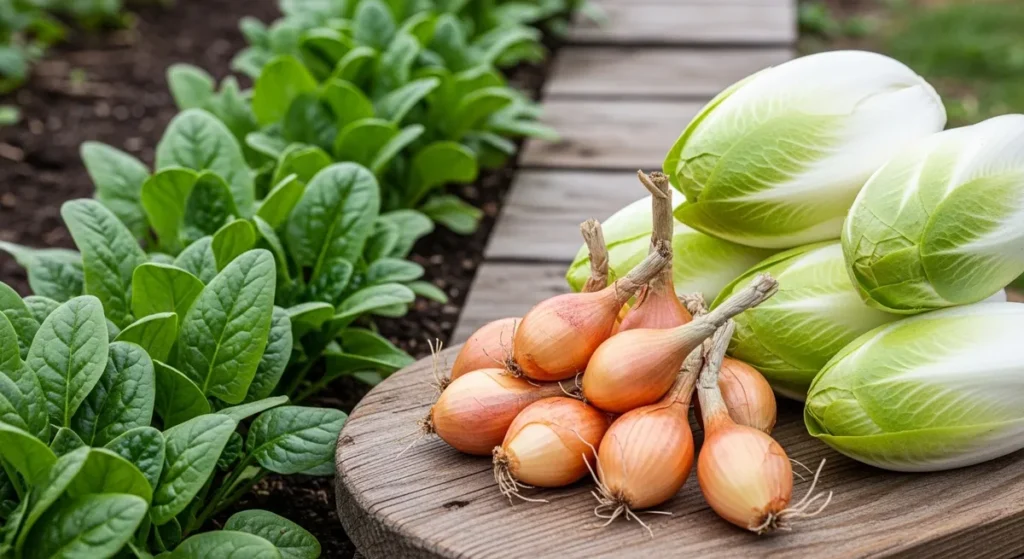 Légume en E : la liste des légumes qui commencent par E 1 Epinards, echalotes et endives