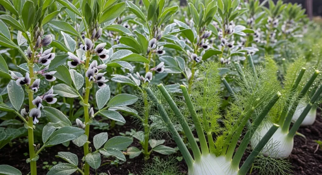 Légume en F : la liste des légumes qui commencent par F 1 Fèves et fenouil au potager
