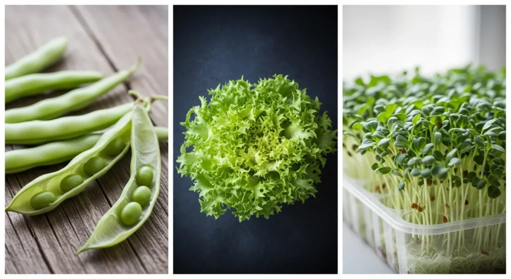 Légume en F : la liste des légumes qui commencent par F 2 Flageolets, fenugrec et frisée