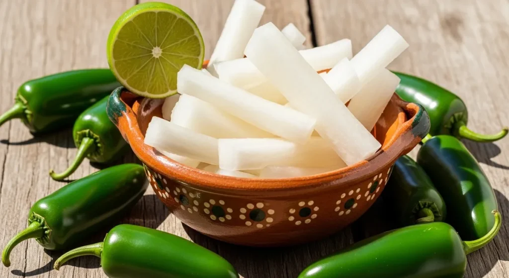 Légume en J : la liste des légumes qui commencent par J 1 Jicama et Jalapenos