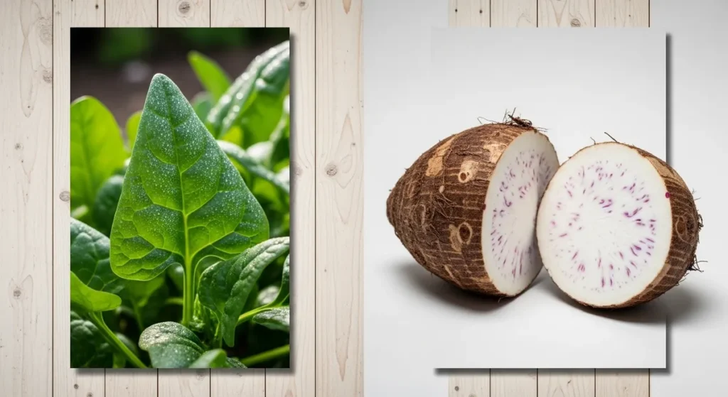 Légume en T : la liste des légumes qui commencent par T 2 Tétragone et taro