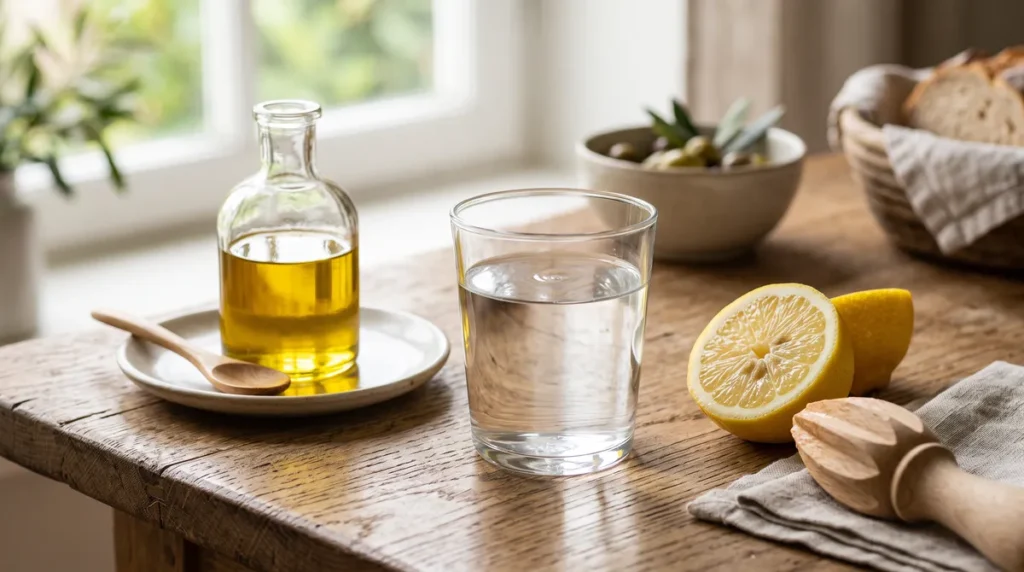 Huile d'olive et constipation : comment l'utiliser efficacement 2 Routine matinale